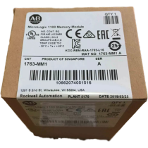 New sealed 1763-MM1 Allen Bradley MicroLogix 1100 Memory Module