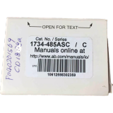 New sealed Allen Bradley 1734-485ASC Point I/O with RS-485 / RS-422 Serial A