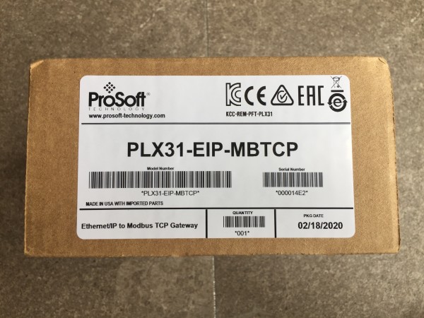 PLX31-EIP-MBTCP Prosoft original new Ethernet/IP to Modbus TCP Gateway made in USA