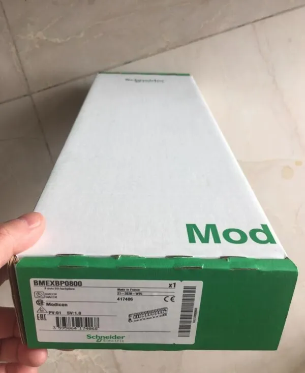 New sealed BMEXBP0800 Schneider  8-slot Ethernet Xbus dual bus backplane p