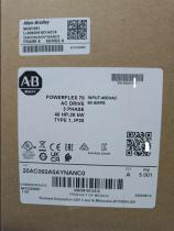 20AC060A0AYNANC0 Allen Bradley PowerFlex 70 AC Drive 60 A at 30 kW 20A