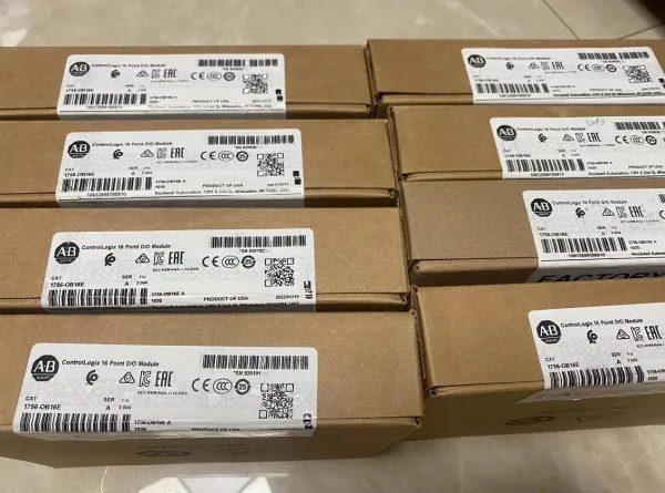 New sealed Allen Bradley 1756-OB16E ControlLogix Digital 10-31 VDC Electronic