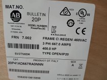 20P41AD667RA0NNN Allen Bradley PowerFlex 460V AC 3 HP DC Drive