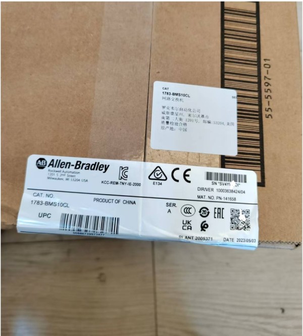 New Sealed Allen Bradley 1783-BMS10CL Stratix 5700  10 Port Managed Switch