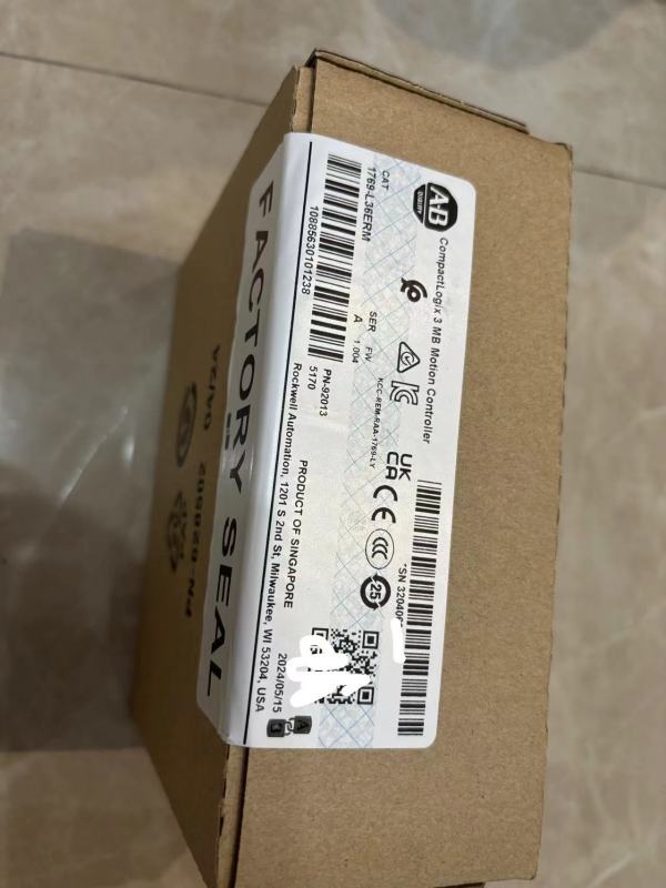 New sealed Allen Bradley 1769-L36ERM CompactLogix 5370 L3 Ethernet Processor