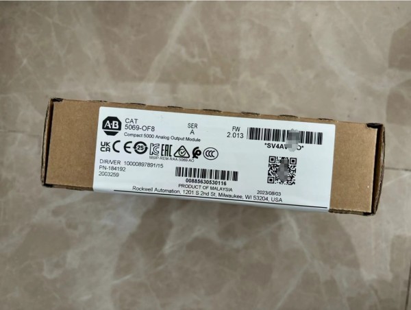 New sealed 5069-OF8 Allen Bradley Compact 5000 Analog Output Module