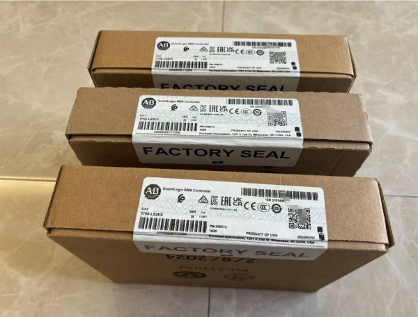 New Sealed Allen Bradley 1756-L82ES GuardLogix5580 Processor, 7.5MB, EtherNet/USB