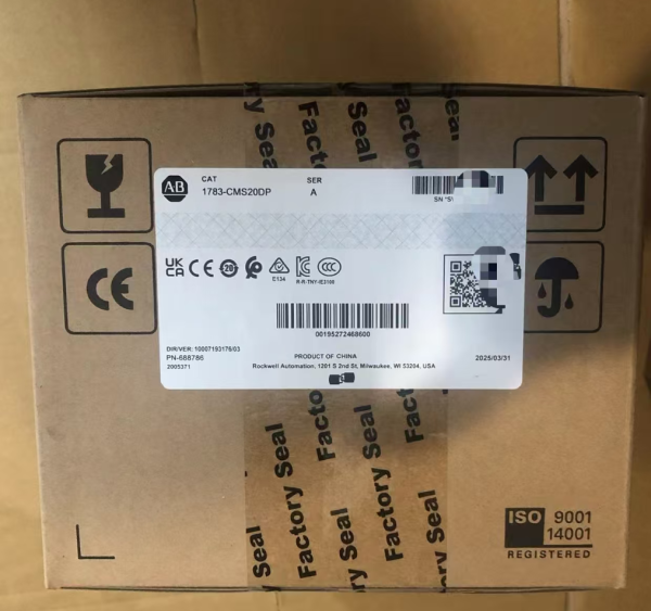 New Sealed Allen Bradley 1783-CMS20DP Stratix 5200 20 Port Switch