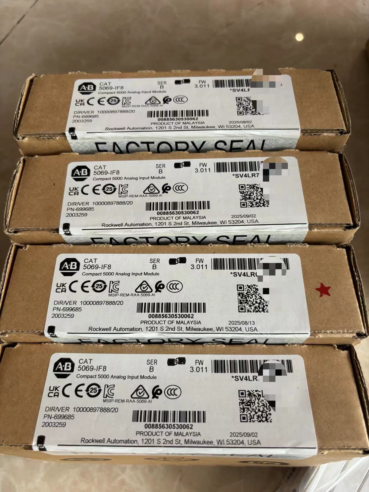 US$ 589.75 - New sealed 5069-IF8 Allen Bradley Compact 5000 Analog ...
