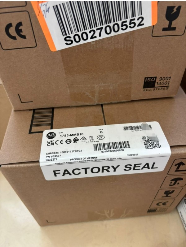 New Sealed Allen Bradley 1783-MMS10 Stratix 5800 Managed Switch