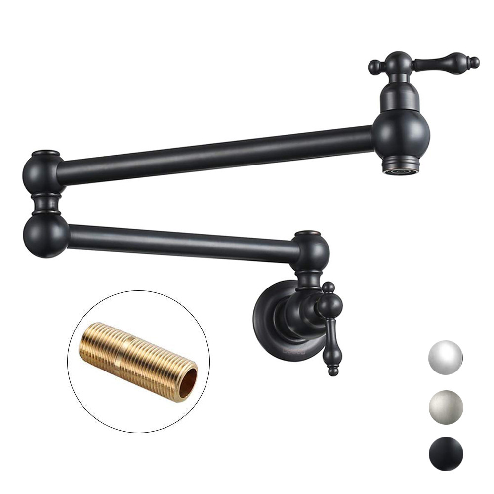 Oil Rubbed Bronze Pot Filler Wall Mount WOWOW