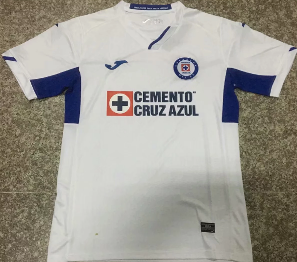 cruz azul away jersey