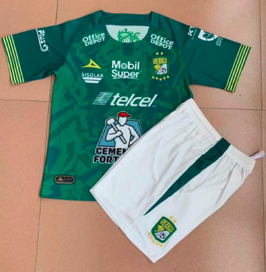 Club Leon 19 20 Home Soccer Jersey And Short Kit Shootjerseys