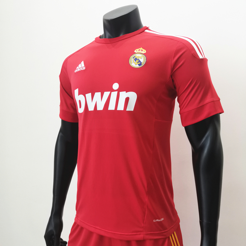 real madrid red jersey 2012