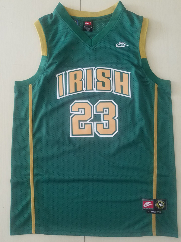 lebron irish jersey