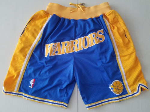 Golden State Warriors 1995-96 Throwback Classics Basketball Team Shorts