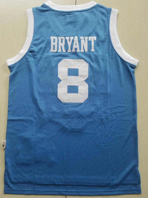 kobe bryant blue jersey 8