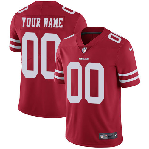 Youth Red Custom Game Team Jersey