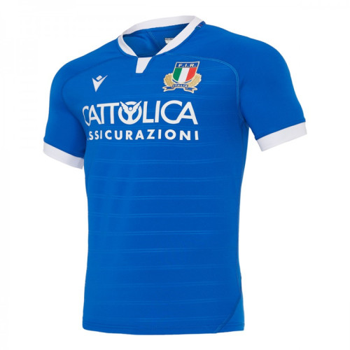 Italy 2021 Mens Poly Home Rugby Jersey