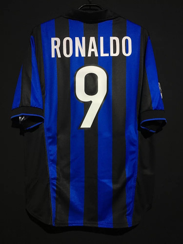 Inter Milan 1998/1999 Ronaldo Retro Home Jersey