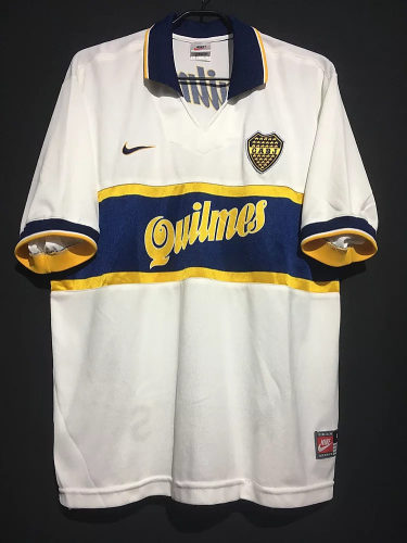 Boca Juniors 1996-97 Away Retro Soccer Jersey
