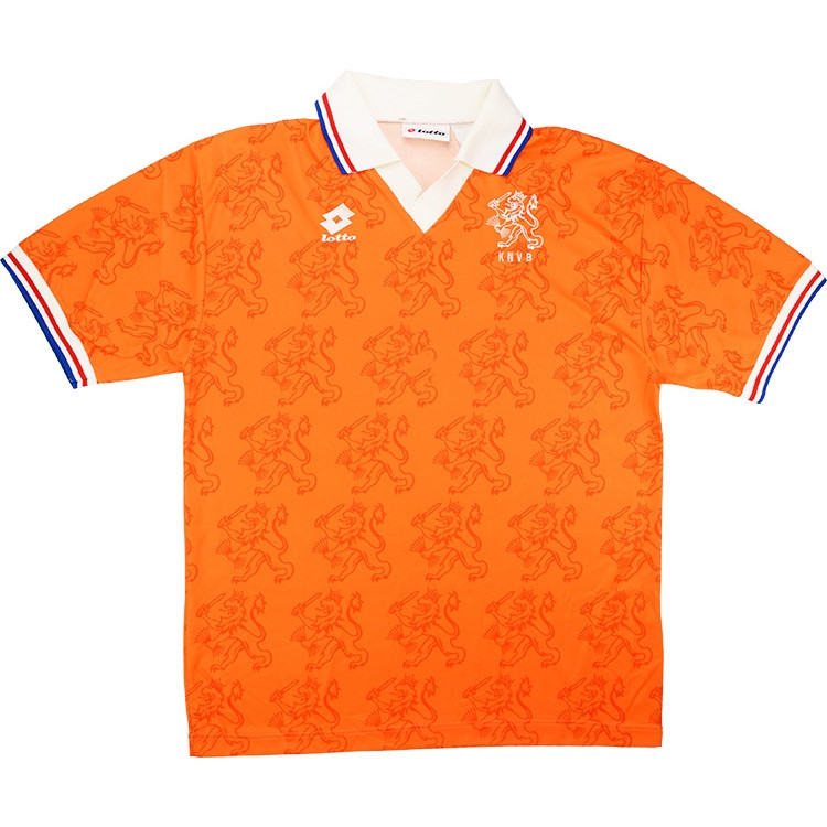 Netherlands 1988-90 Away Retro Soccer Jersey - shootjerseys