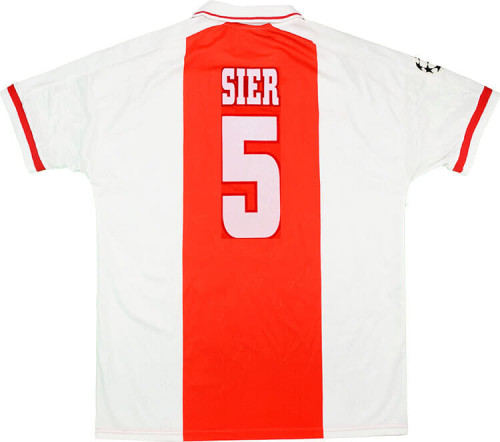 Ajax 1998-99 Sier UCL Home Retro Jersey