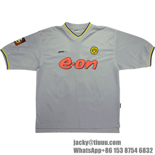 Dortmund 2000-2001 Away Retro Jersey