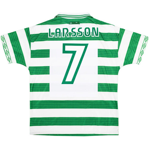 Celtic 1997-99 Larsson Home Retro Jersey