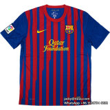Barcelona 2011-2012 Fabregas Home Retro Jersey