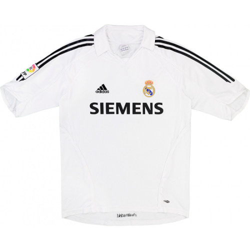 Real Madrid 2005-2006 Home Retro Jersey #7 Raul