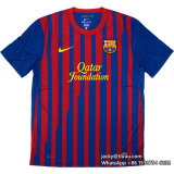 Barcelona 2011-2012 Fabregas Home Retro Jersey