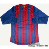 Barcelona 2011-2012 Home Retro L/S Jersey