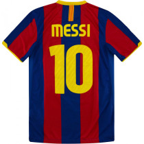 Barcelona 2010-2011 Home Retro Jersey 10 Messi