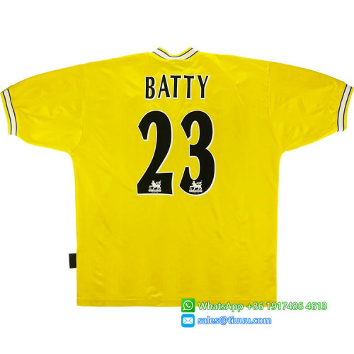 Leeds United 1996-99 Batty Away Retro Jersey
