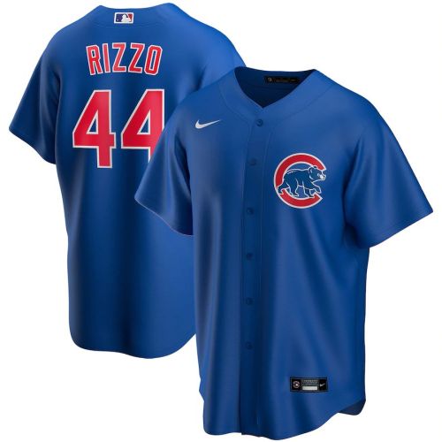 Men's Anthony Rizzo Royal Alternate 2020 Player Team Jersey
