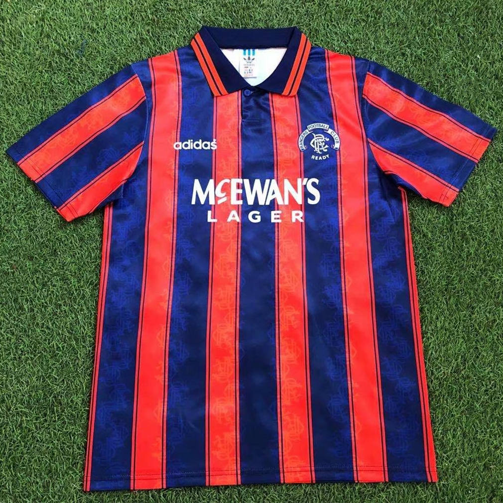 Rangers 1993-94 Away Retro Jersey 