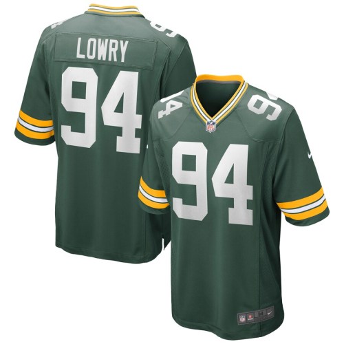 Men's Dean Lowry Green Player Limited Team Jersey