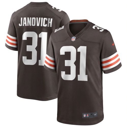 Men's Andy Janovich Brown Player Limited Team Jersey
