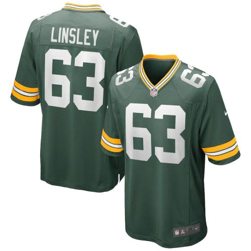 Men's Corey Linsley Green Player Limited Team Jersey