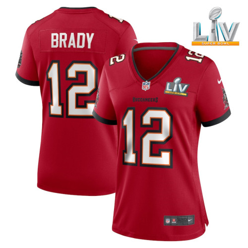 Women's Tom Brady Red Super Bowl LV Player Limited Team Jersey