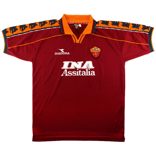 AS Roma 1998-1999 Home Retro Jersey