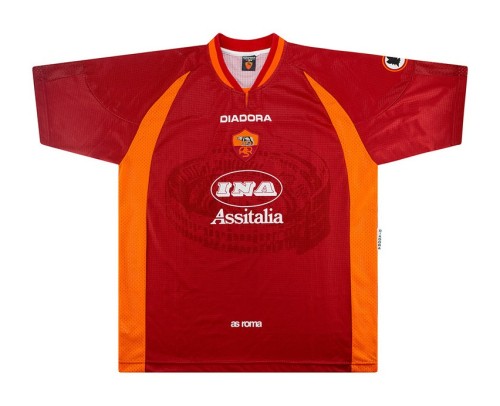 AS Roma 1997-1998 Home Retro Jersey