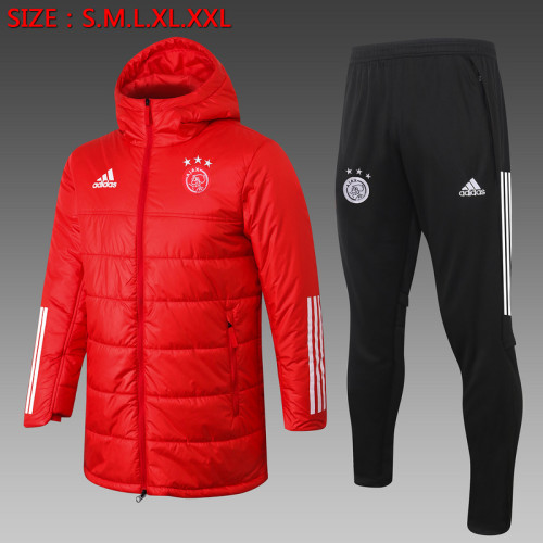 Ajax 20/21 Winter Training Coat Red - H0008#