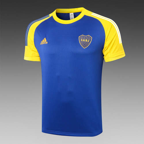 Boca Juniors 2020 Training Kit Navy and Yellow C597#