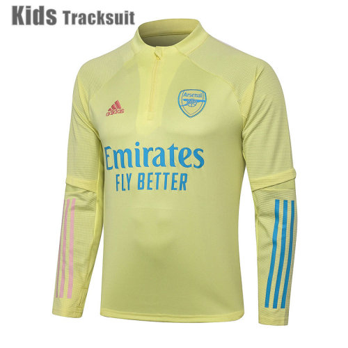 Kids ARS 20/21 Drill Tracksuit Yellow E468#