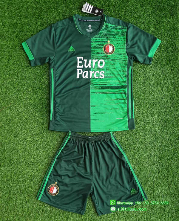 Kids Feyenoord Rotterdam 21 22 Special Jersey And Short Kit Shootjerseys