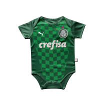 Palmeiras 2021 Infant Rompers-Green