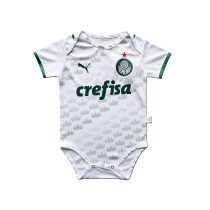 Palmeiras 2021 Infant Rompers-White