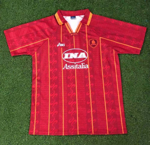 AS Roma 1996-1997 Home Retro Jersey